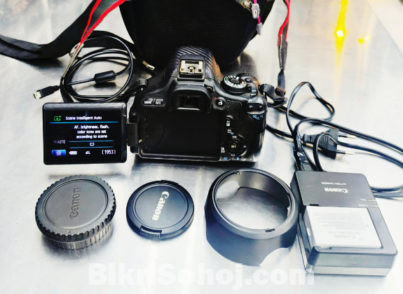 Canon 600D with kit lens